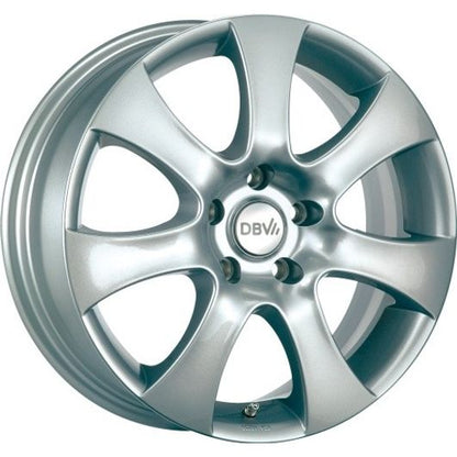 DBV Lappland silber metallic lackiert Alufelge 6.5x16 Zoll ET41 LK 5x110 ML65.1