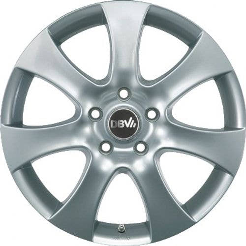 DBV Lappland silber metallic lackiert Alufelge 6.5x16 Zoll ET41 LK 5x110 ML65.1 – Bild 2