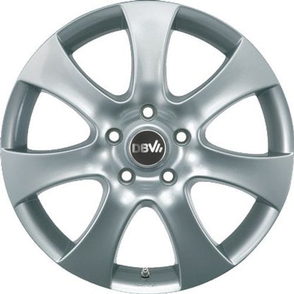 DBV Lappland silber metallic lackiert Alufelge 6.5x16 Zoll ET41 LK 5x110 ML65.1 – Bild 2