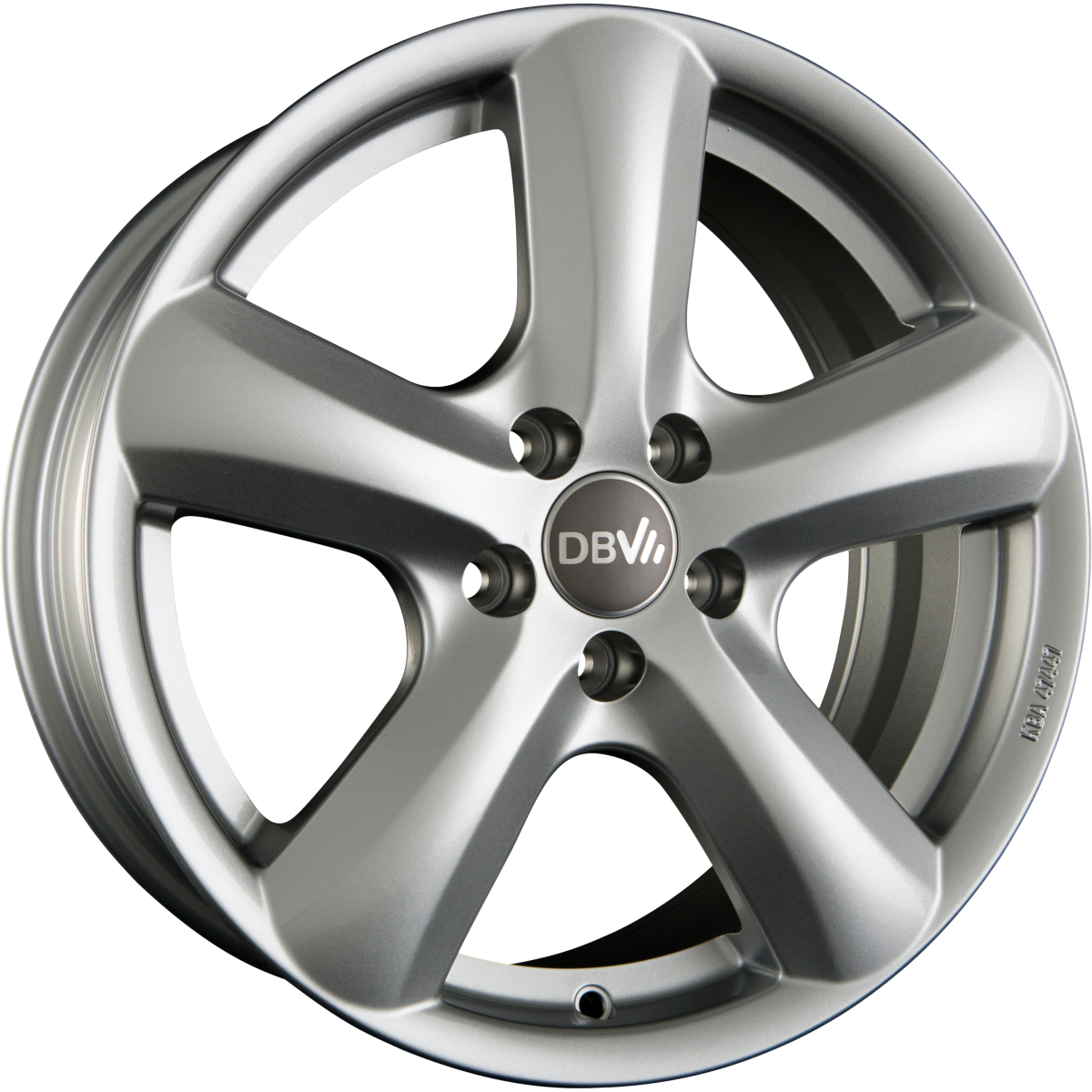 DBV Samoa Metallic Silber Alufelge 6.5x16 Zoll ET35 LK 4x98 ML58.1 – Bild 2