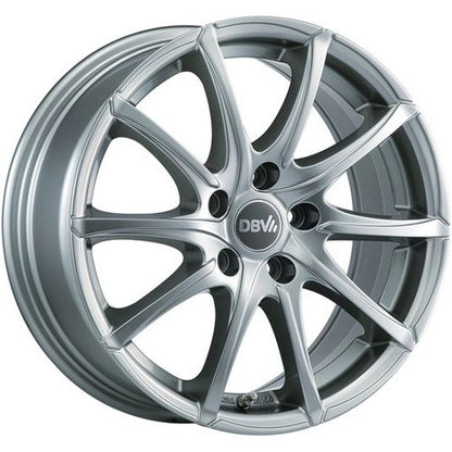 DBV Tropez shadow silber glänzend lackiert Alufelge 6.5x16 Zoll ET44 LK 5x108 ML74.1