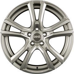 DBV Andorra Shadow Silber lackiert Alufelge 8x19 Zoll ET40 LK 5x114.3 ML74.1