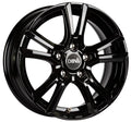 DBV Andorra schwarz 7.5x17 ET45 - LK5/108 ML74.1