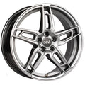 DBV 5DS 005 shadow silber 6.5x16 ET48 - LK5/112 ML70.1