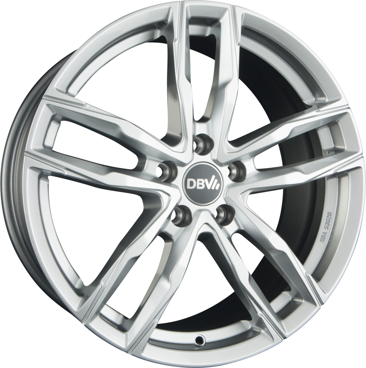 DBV Vienna II hyper silber Alufelge 8x18 Zoll ET30 LK 5x112 ML70.1 – Bild 3