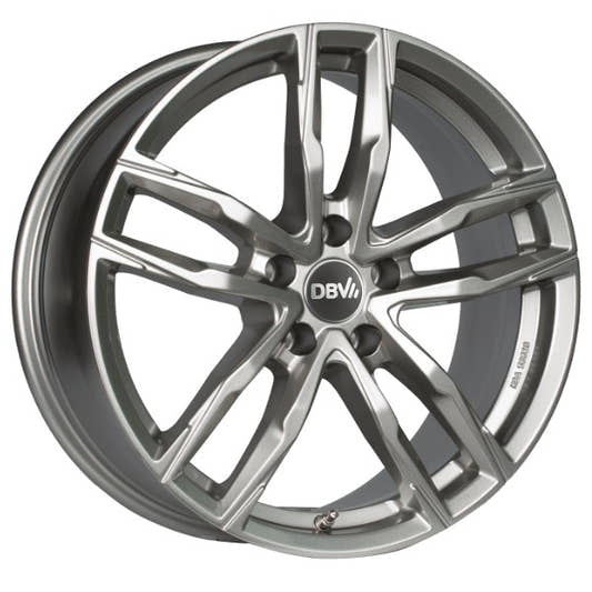 DBV Vienna II hyper silber 8.5x20 ET42 - LK5/112 ML70.1