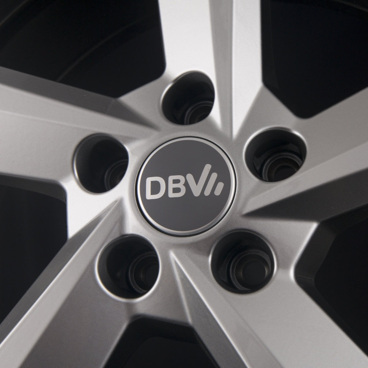 DBV Torino III hyper silber poliert Alufelge 8x19 Zoll ET55 LK 5x108 ML70.1 – Bild 5