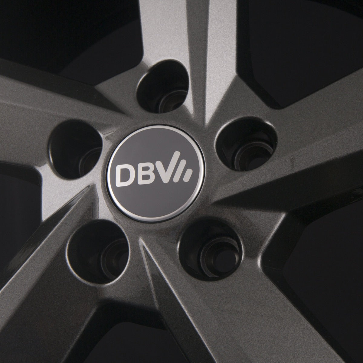 DBV Torino III anthrazit glänzend poliert Alufelge 7.5x17 Zoll ET48 LK 5x114.3 ML71.6 – Bild 5