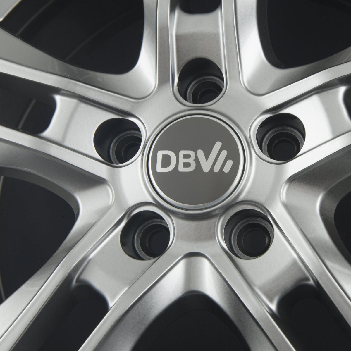 DBV Andorra II hyper silber Alufelge 7.5x18 Zoll ET45 LK 5x112 ML70.1 – Bild 6