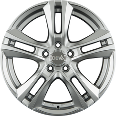 DBV Andorra II Hyper Silber Alufelge 8x19 Zoll ET35 LK 5x112 ML70.1