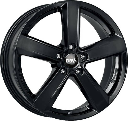 DBV Samoa TU black 6.5x17 ET39 - LK5/100 ML57.1