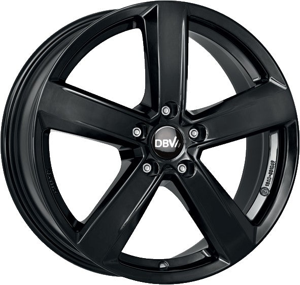 DBV Samoa TU black 7x17 ET45 - LK5/112 ML57.1
