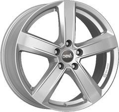 DBV Samoa TU silver Alufelge 7.5x18 Zoll ET48 LK 5x108 ML70.1