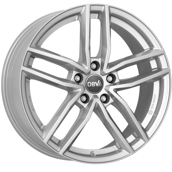 DBV Andorra TR silver 6.5x16 ET48 - LK5/108 ML70.1
