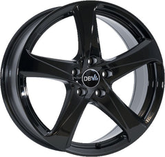 DBV 5SP 001 schwarz Alufelge 7x17 Zoll ET43 LK 5x112 ML74.1