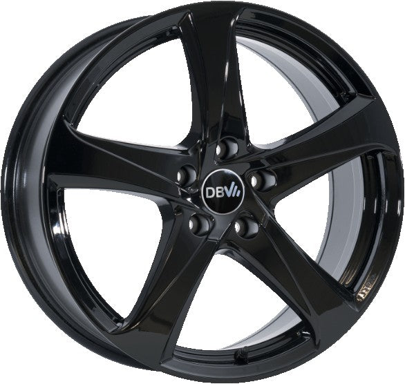 DBV 5SP 001 schwarz 8x18 ET40 - LK5/112 ML74.1
