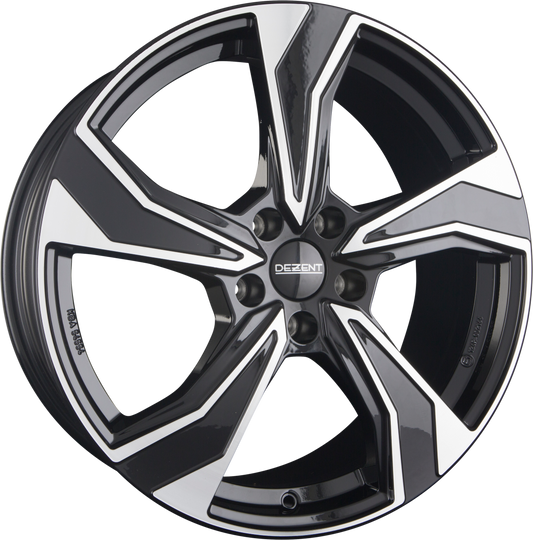 DBV Venezia KB Black Polished Alufelge 7x17 Zoll ET50 LK 5x108 ML63.4 – Bild 2