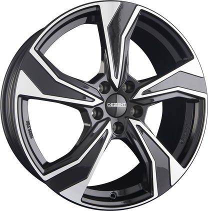 DBV Venezia KB Black Polished Alufelge 7x17 Zoll ET50 LK 5x108 ML63.4 – Bild 2