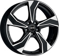 DBV Venezia KB schwarz poliert 8x18 ET46 - LK5/112 ML57.1