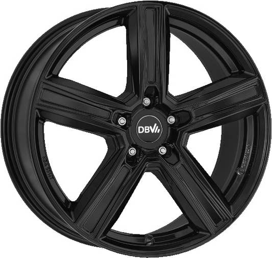 DBV Vegas KG black 8.5x18 ET40 - LK5/112 ML66.6