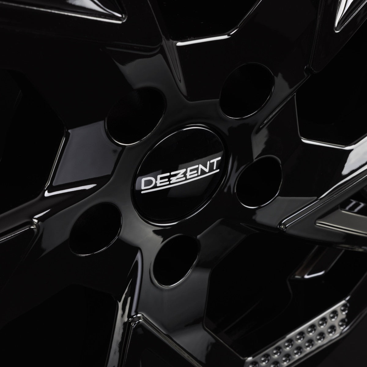 DBV Napoli AP BLACK - Schwarz Glänzend Alufelge 6.5x17 Zoll ET46 LK 5x112 ML57.1 – Bild 3