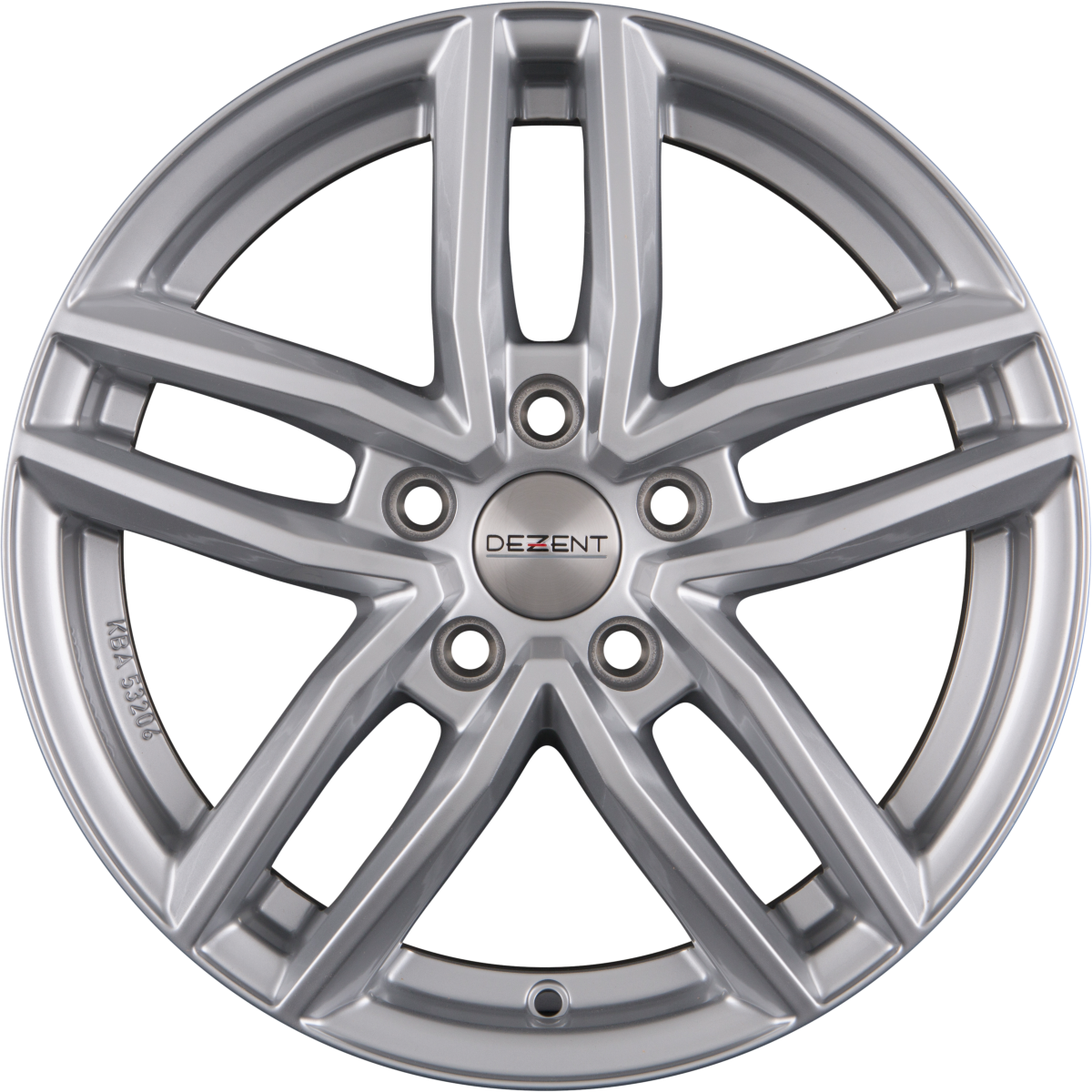 DBV Andorra TR Silver Alufelge 7.5x18 Zoll ET51 LK 5x112 ML57.1