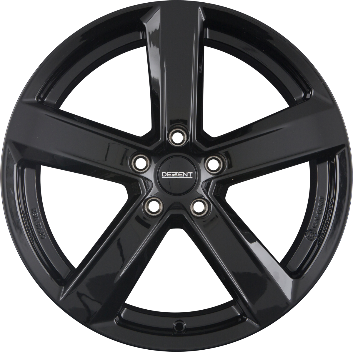 DBV Samoa TU Schwarz Alufelge 7.5x18 Zoll ET49 LK 5x108 ML65.1