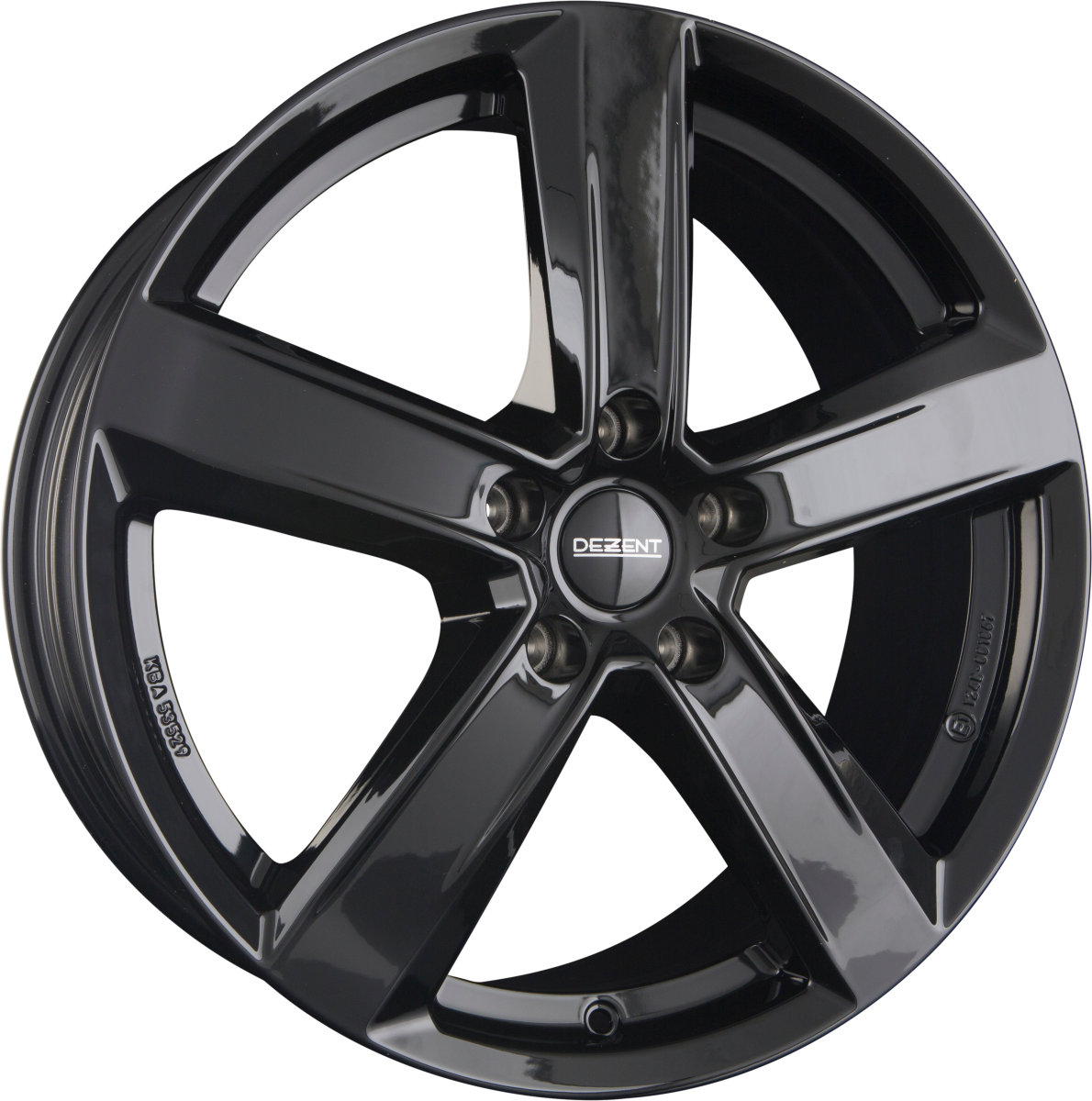 DBV Samoa TU Schwarz Alufelge 7.5x18 Zoll ET49 LK 5x108 ML65.1 – Bild 2