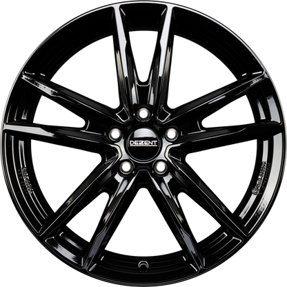 DBV Florida KF BLACK - Schwarz Glänzend Alufelge 7.5x18 Zoll ET40 LK 5x112 ML57.1