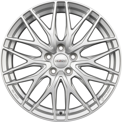 DBV Riva KY SILVER - Silber Alufelge 6.5x17 Zoll ET32 LK 5x114.3 ML66.1