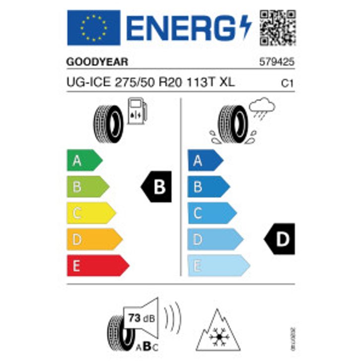 Goodyear Ultragrip Ice SUV GEN-1 275/50 R20 113T Winter – Bild 2