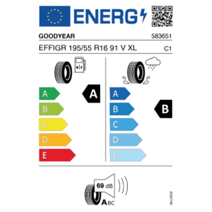 Goodyear Efficientgrip Performance 195/55 R16 91V Sommer – Bild 2
