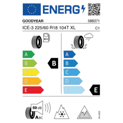 Goodyear Ultragrip Ice 3 225/60 R18 104T Winter – Bild 3