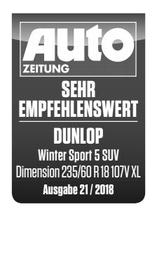 Dunlop Winter Sport 5 SUV MFS XL 3PMSF 275/50 R20 113V Winter – Bild 5