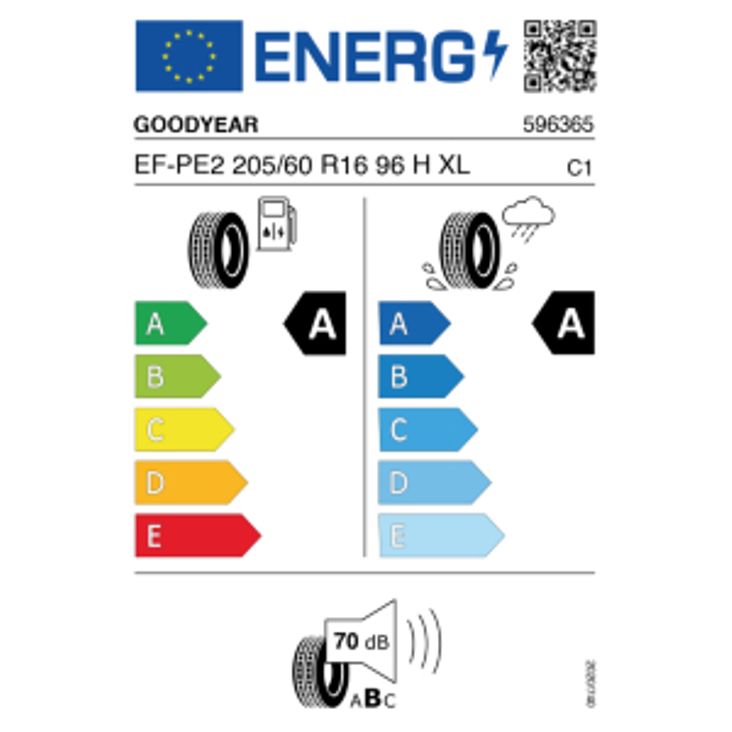 Goodyear Efficientgrip Performance 2 205/60 R16 96H Sommer – Bild 2