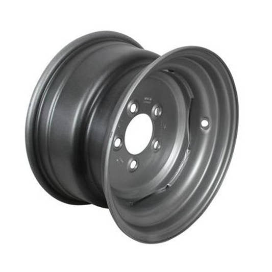 Accuride Stahlfelge 9.00x15.3 Zoll 5/140/94 ET0 32010163 E1 BZ ALV Silber RAL9006