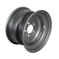 Accuride Stahlfelge 9.00x15.3 Zoll 5/140/94 ET0 32010163 E1 BZ ALV Silber RAL9006