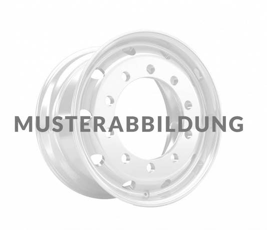 GKN Stahlfelge 24.00x22.5 Zoll 10/335/281 ET0 32012783 A3 BZ ALV Silber RAL9006
