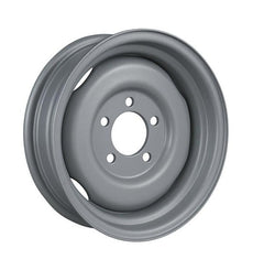 Gianetti FAD Stahlfelge 9.00x15.3 Zoll 6/205/161 ET-5 31810196 E2 BZ ALV Silber RAL9006