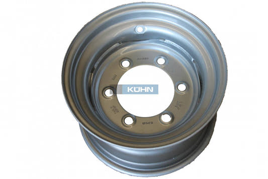 Accuride Stahlfelge 9.00x15.3 Zoll 6/205/161 ET0 32010185 E2 BZ ALV Silber RAL9006