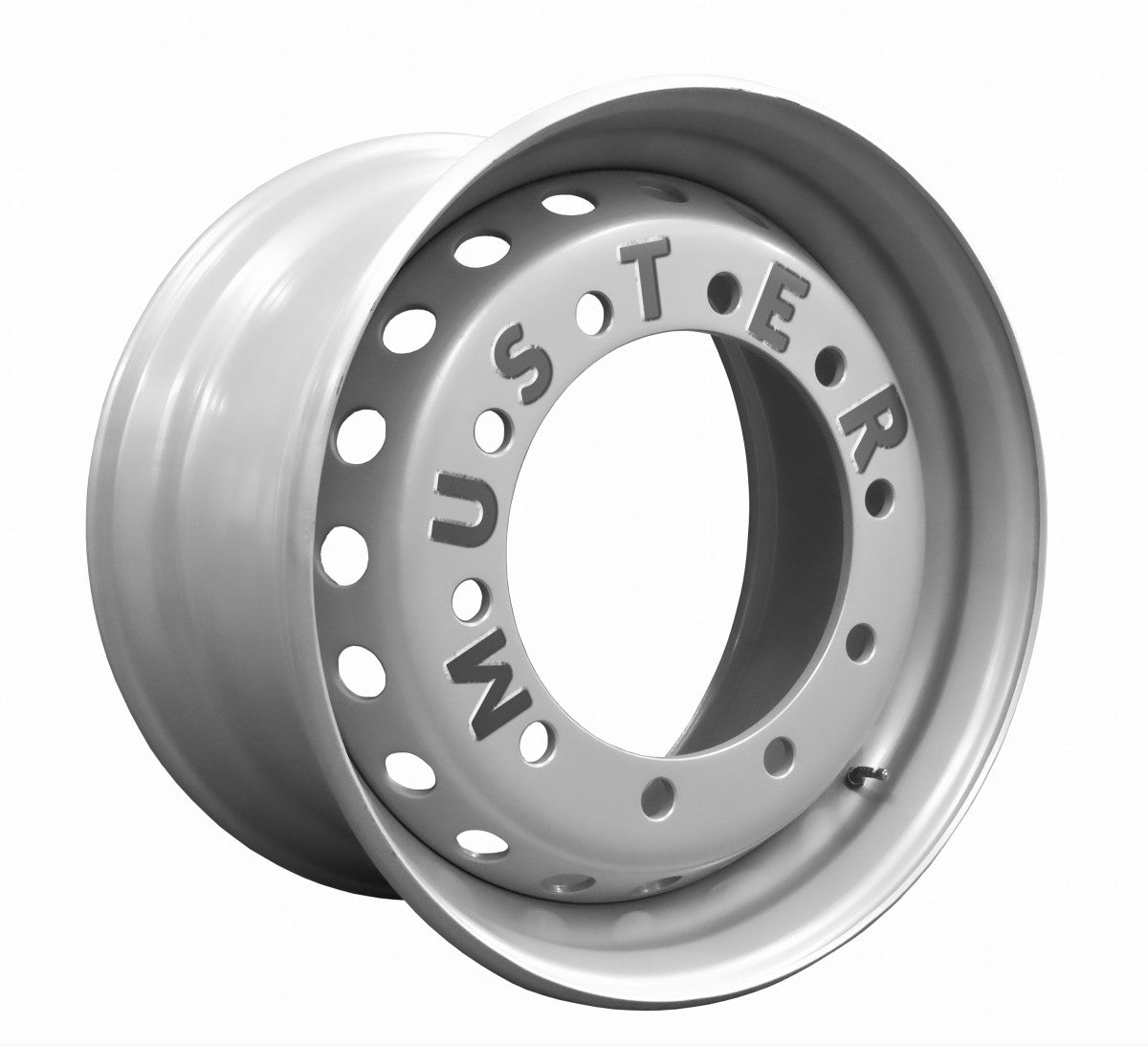 Gianetti FAD Stahlfelge 13.00x17 Zoll 6/205/161 ET0 31610310 E2 BZ ALV Silber RAL9006