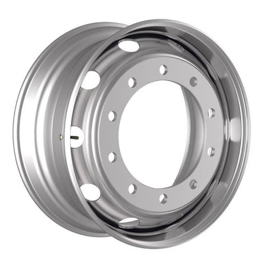 Accuride Stahlfelge 11.75x22.5 Zoll 8/275/221 ET120 M20 24 MZ RAL 9006