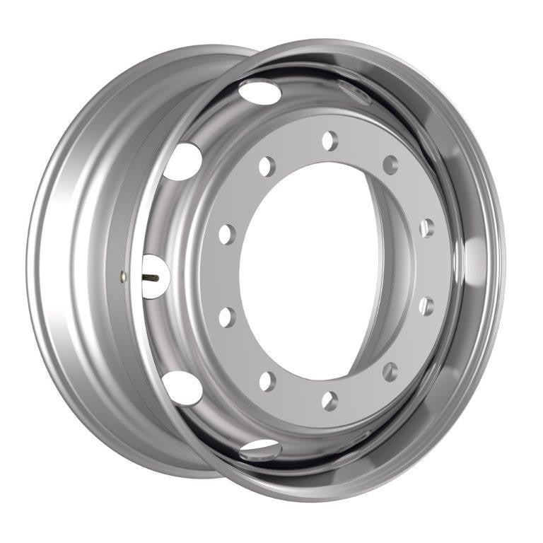 Accuride Stahlfelge 11.75x22.5 Zoll 8/275/221 ET120 M20 24 MZ RAL 9006