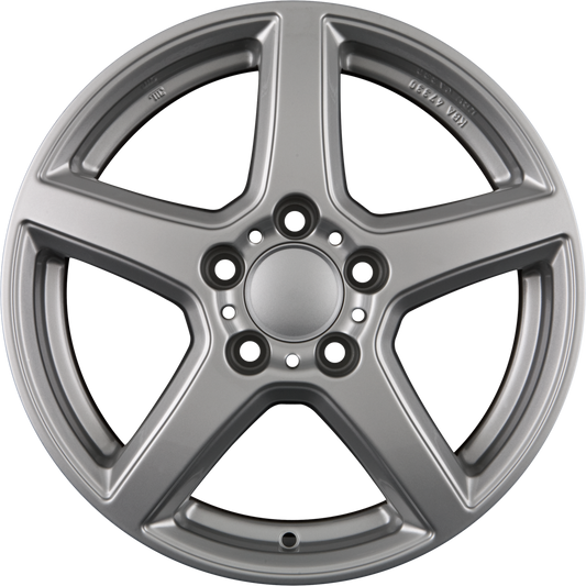 Alutec B Polar-Silber Alufelge 7.5x17 Zoll ET37 LK 5x112 ML66.6