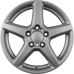 Alutec B Polar-Silber Alufelge 7.5x17 Zoll ET37 LK 5x112 ML66.6