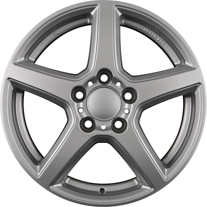 Alutec B Polar-Silber Alufelge 7.5x17 Zoll ET37 LK 5x112 ML66.6