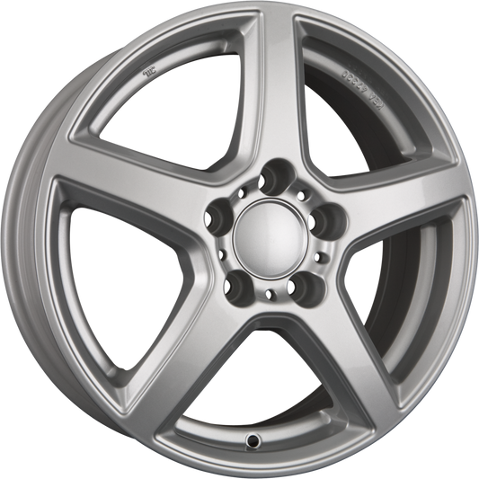 Alutec B Polar-Silber Alufelge 7.5x17 Zoll ET37 LK 5x112 ML66.6 – Bild 2
