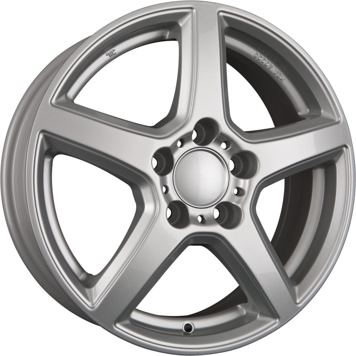 Alutec B Polar-Silber Alufelge 7.5x17 Zoll ET37 LK 5x112 ML66.6 – Bild 2