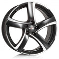 Alutec Shark racing-black polished Alufelge