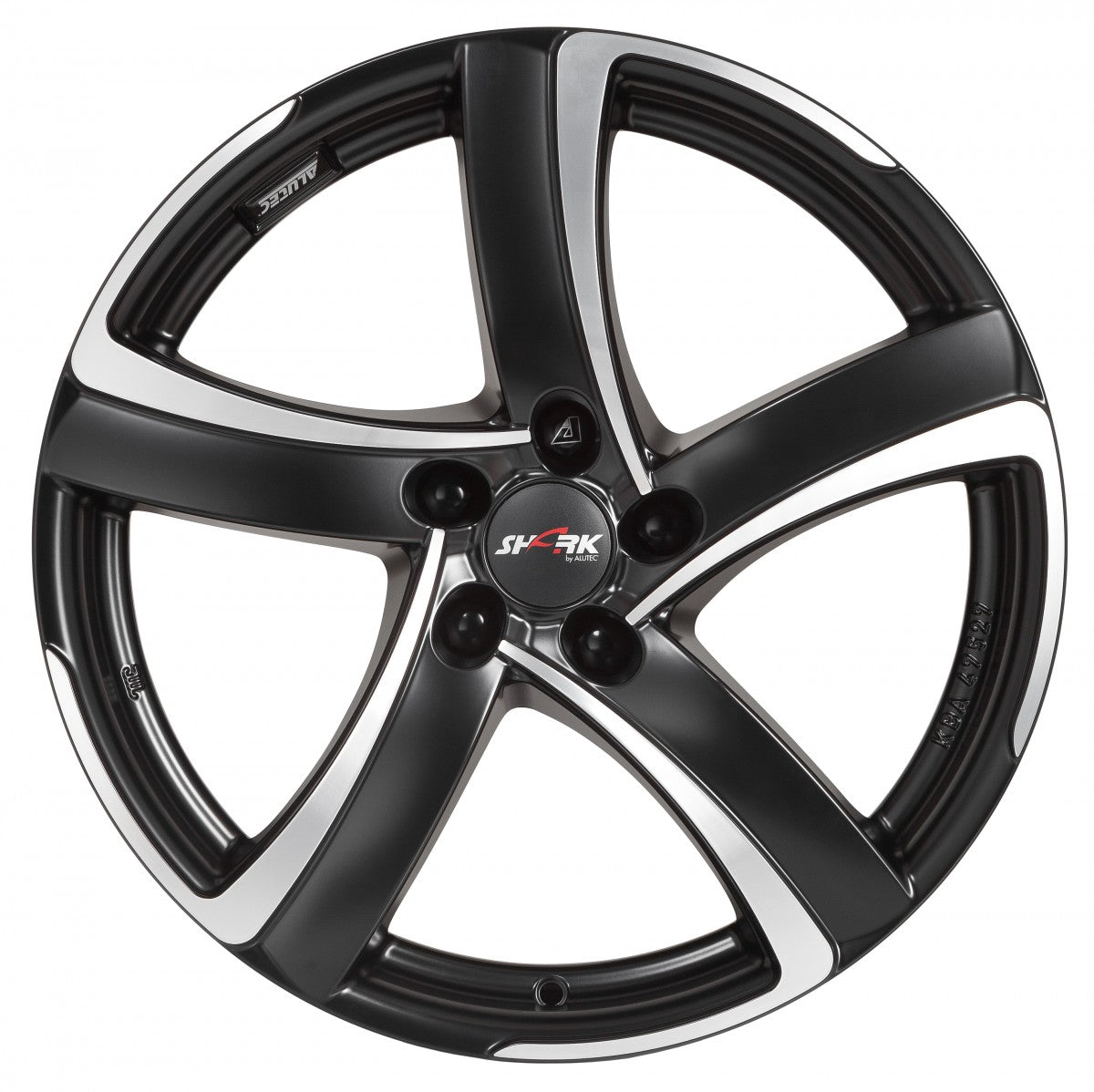 Alutec Shark racing-black polished Alufelge – Bild 2